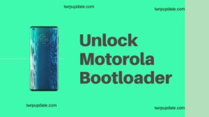 Bootloader unlock Motorola