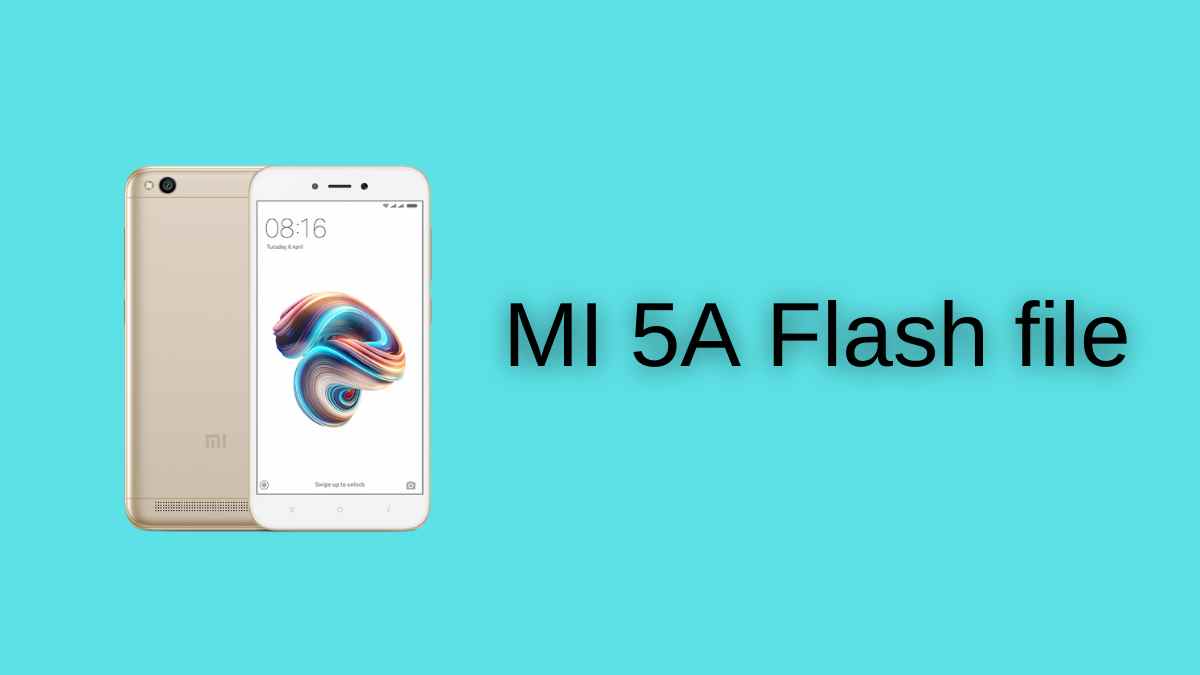 MI 5A Flash file