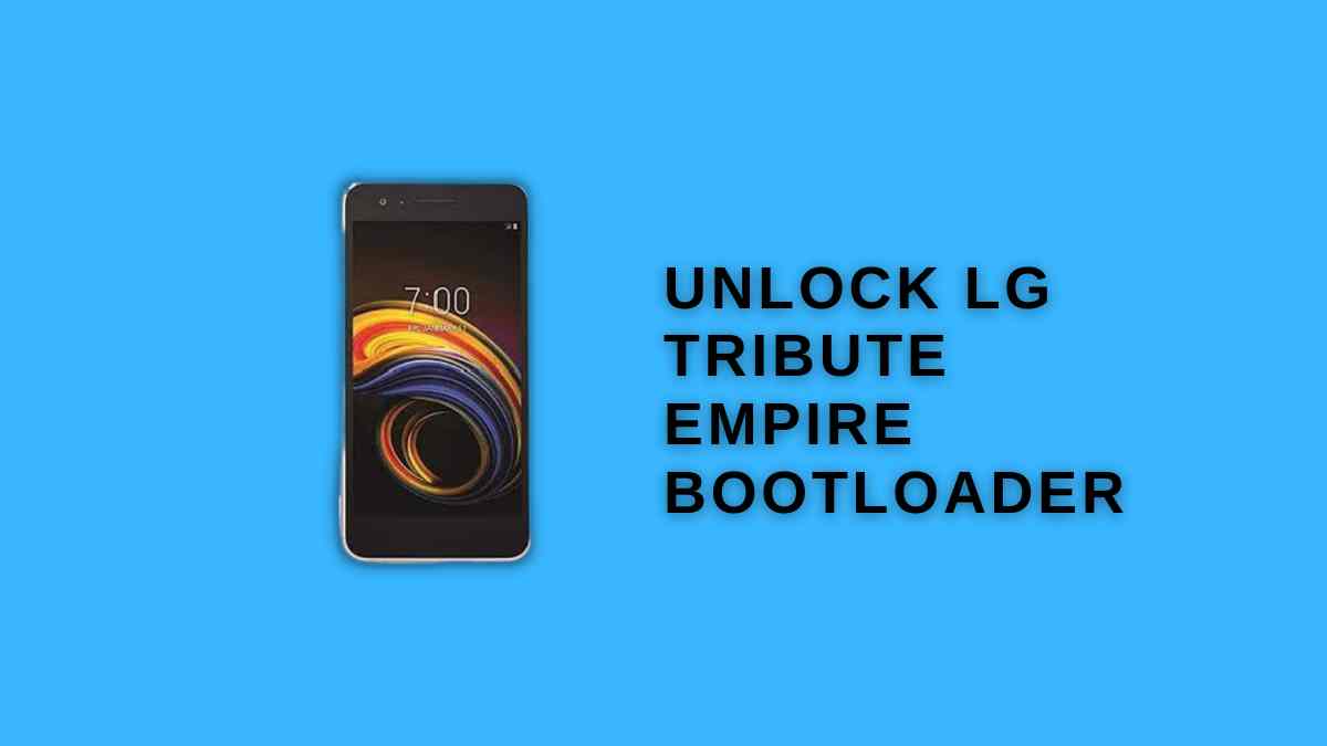 Unlock LG Tribute Empire Bootloader