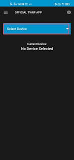 Select device and file