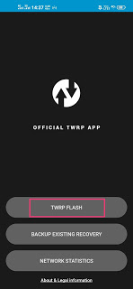TWRP Flash Option
